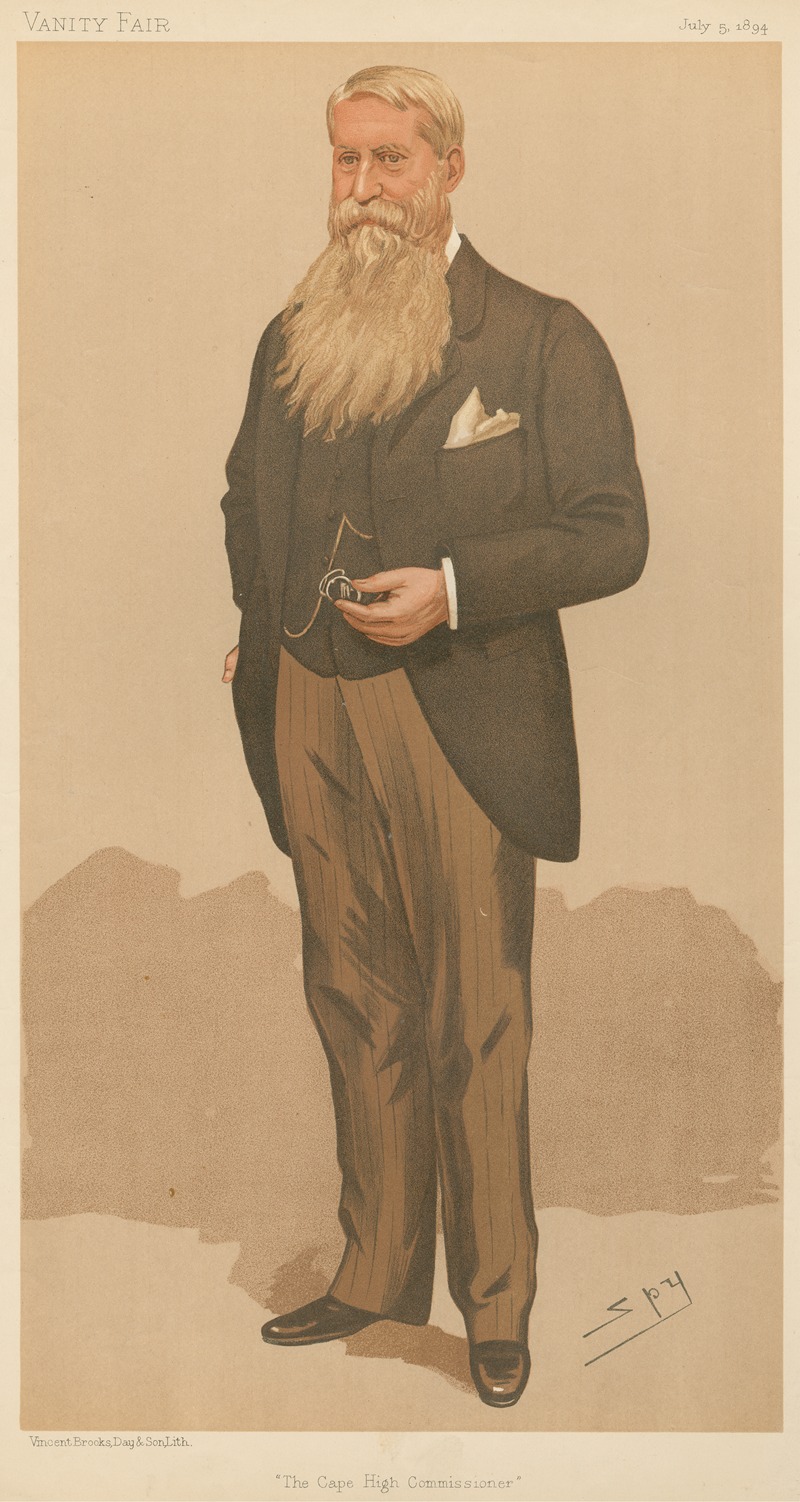 Leslie Matthew Ward - Politicians – ‘The Cape High Commissioner’. Sir Henry Brougham Loch. 5 July 1894