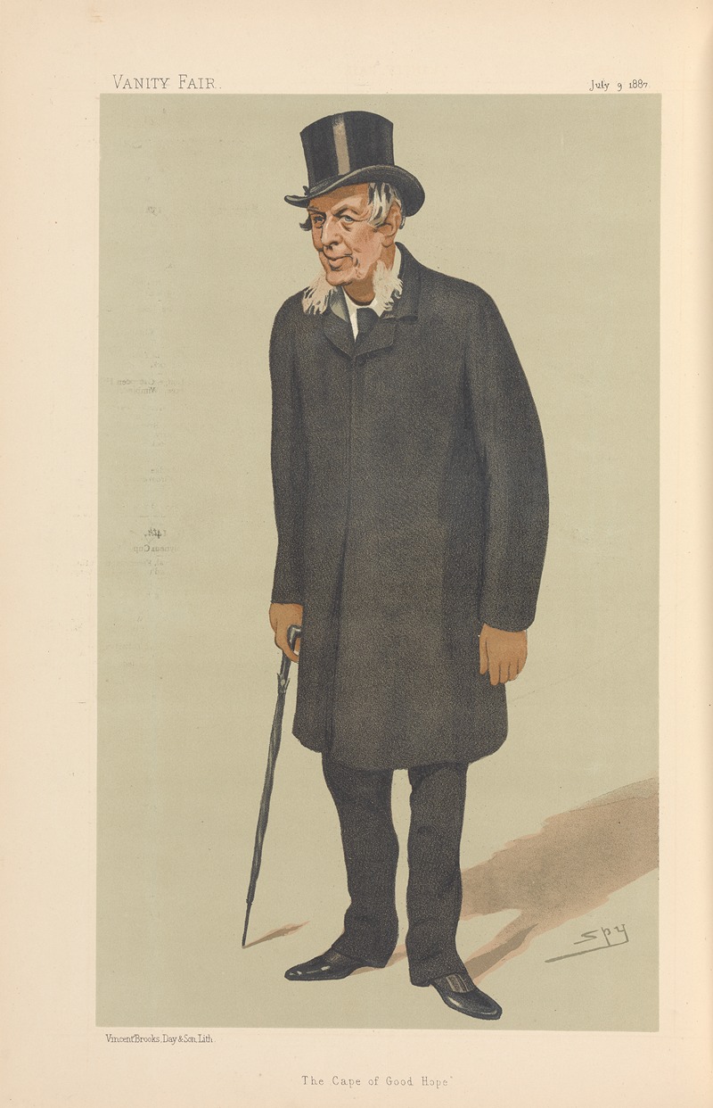 Leslie Matthew Ward - Politicians – ‘The Cape of Good Hope’. Sir Henry Barkly. July 9, 1887