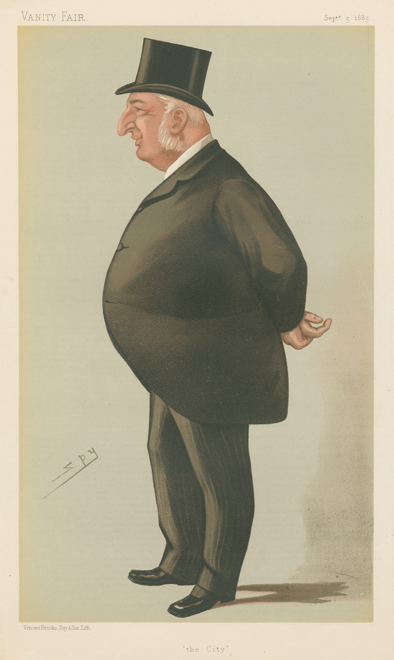 Leslie Matthew Ward - Politicians – ‘the City’. Mr. James Cotton. September 5, 1885