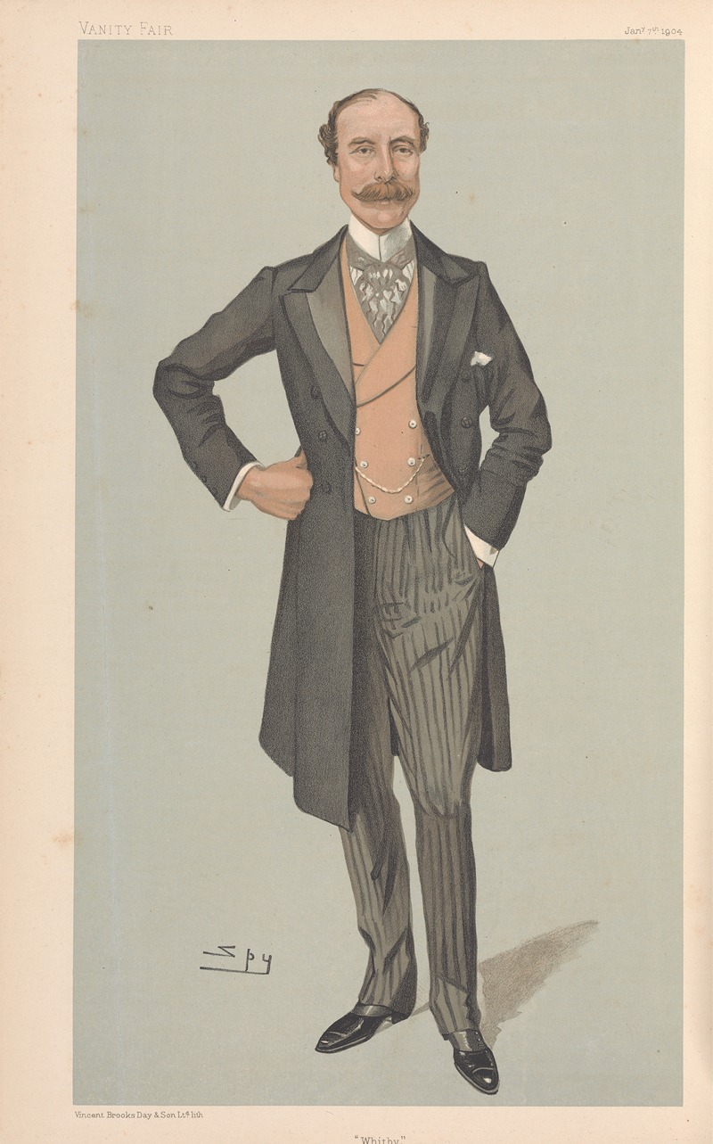 Leslie Matthew Ward - Politicians – ‘Whitby’. Mr. Ernest William Beckett. June 7, 1904