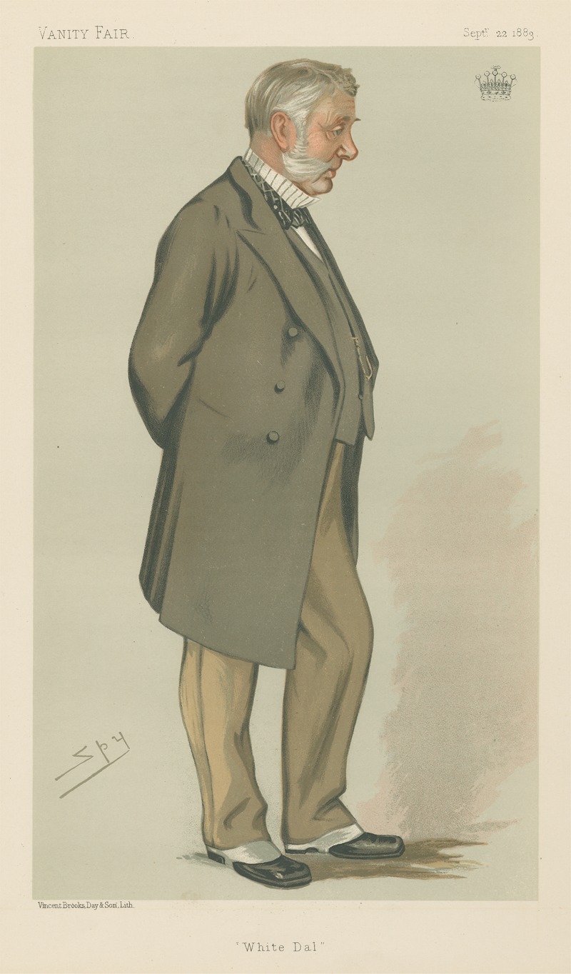 Leslie Matthew Ward - Politicians – ‘White Dial’. The Earl of Stair. 22 September 1883