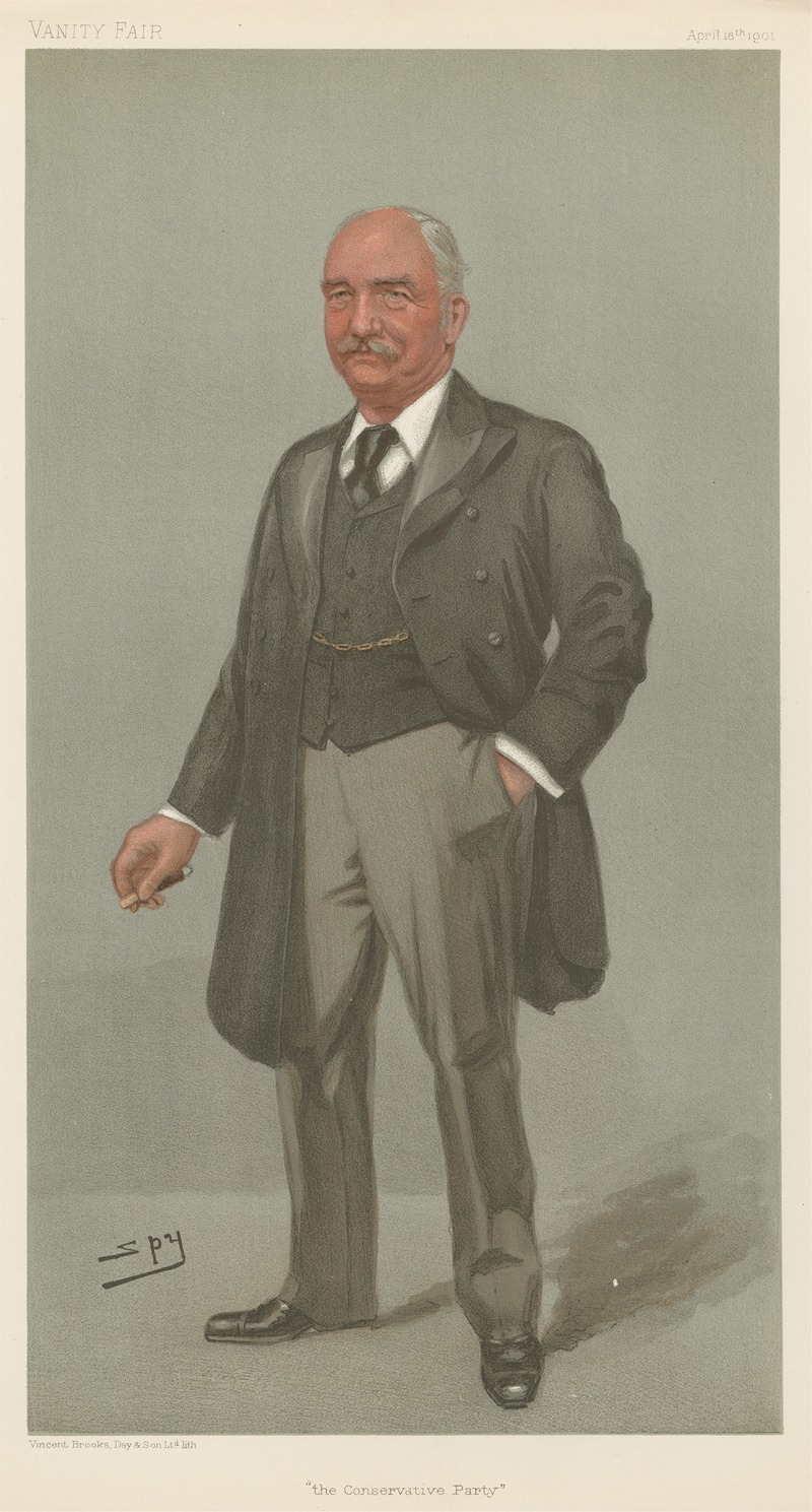 Leslie Matthew Ward - Politicians ‘the Conservative Party’. Mr. Richard William Evelyn Middleton. 18 April 1901