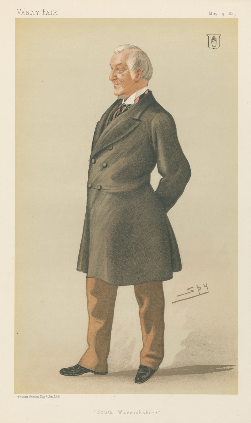 Leslie Matthew Ward - Politicians; ‘South Warwickshire’, Sir John Eardley Eardley-Wilmot, May 9, 1885