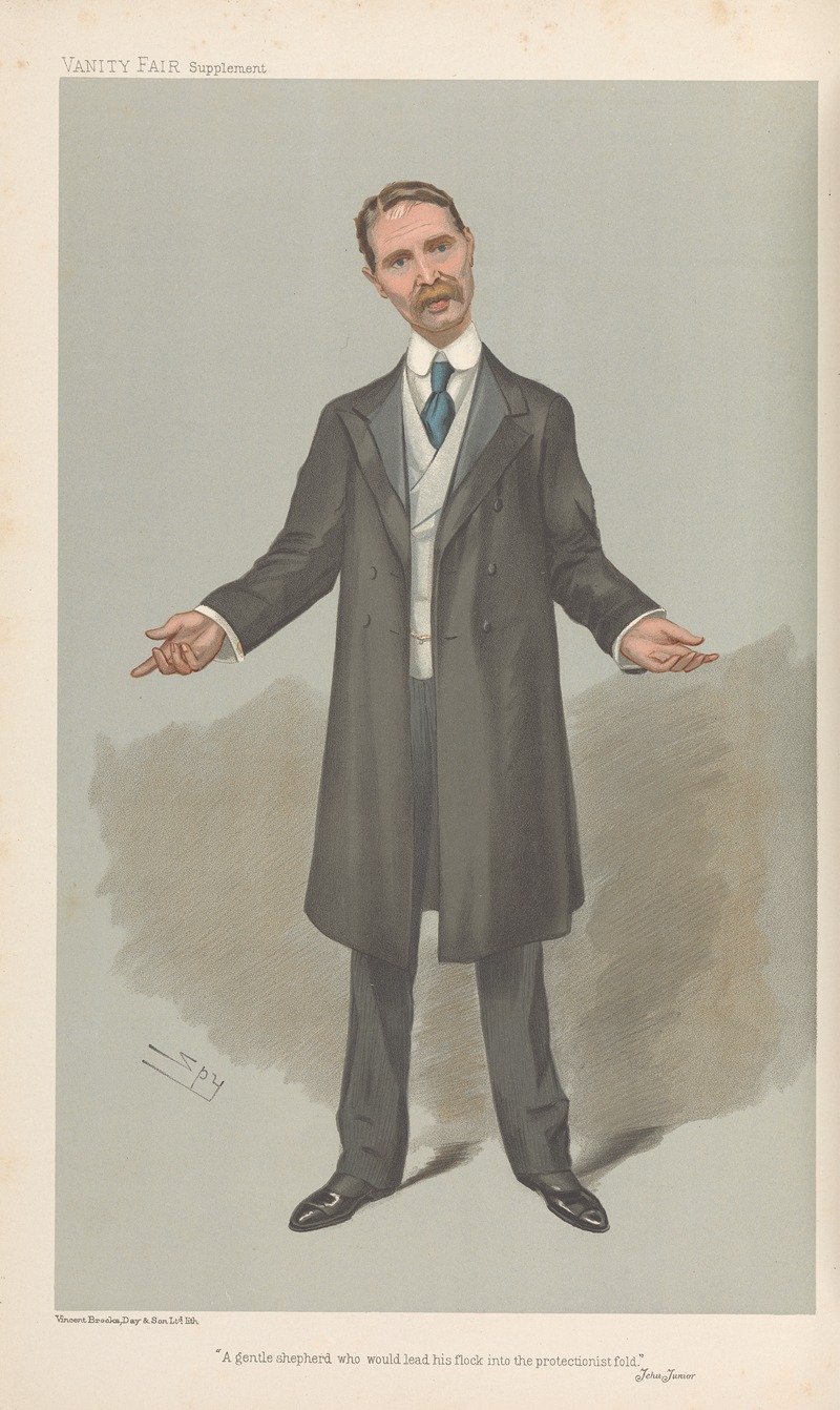 Leslie Matthew Ward - Prime Ministers – ‘A gentle shepherd who would lead his flock into the protectionist fold’. Mr. Andrew Bonar Law’. 2 March 1905