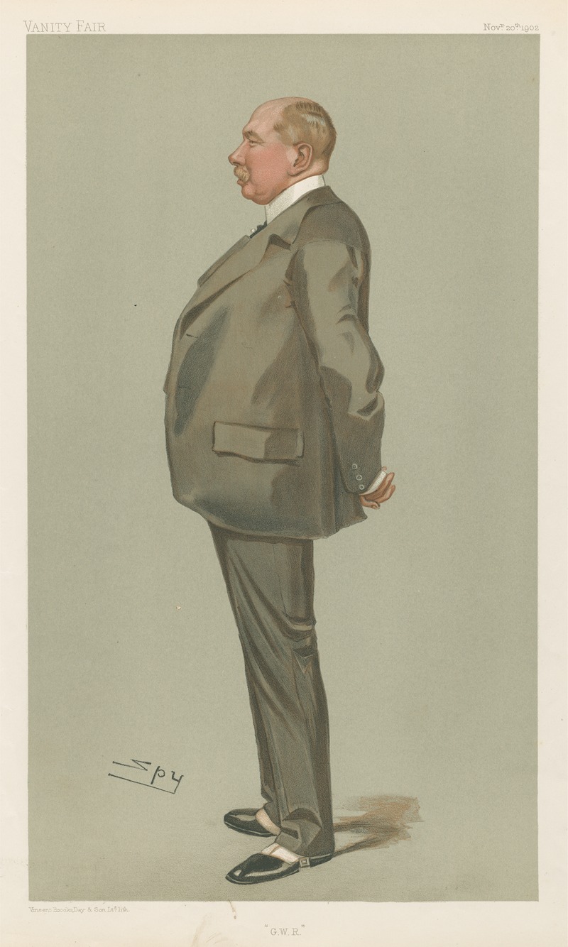 Leslie Matthew Ward - Railway Officials; ‘G.W.R.’, Sir Joseph Loftus Wilkinson, November 20, 1902