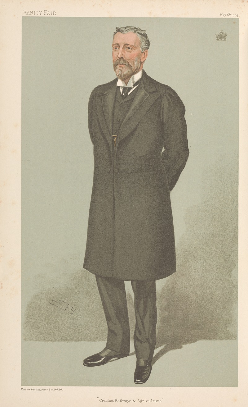Leslie Matthew Ward - Railways Officals – ‘Crickets, Railways and Agriculture’. Viscount Cobham. 5 May 1904