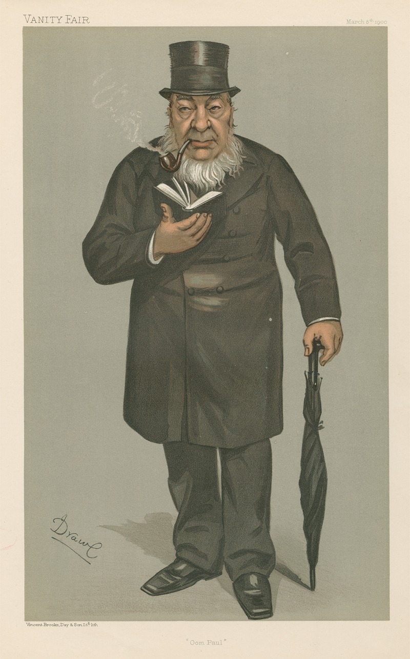 Leslie Matthew Ward - Royalty; ‘Oom Paul’, Stephanus Johannes Paulus Kruger, March 8, 1900