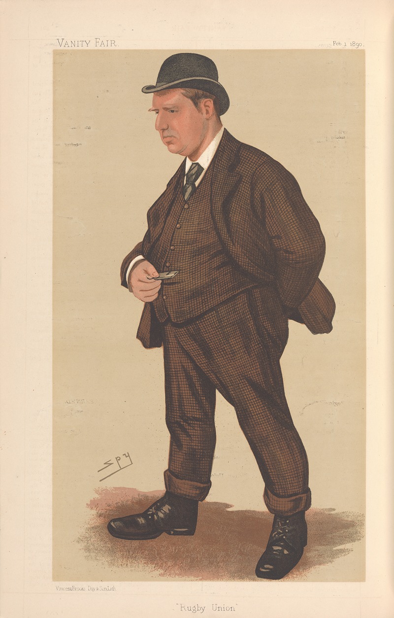 Leslie Matthew Ward - Sports, Miscellaneous; Rugby; ‘Rugby Union’, Mr. G. Rowland Hill, February 1, 1890