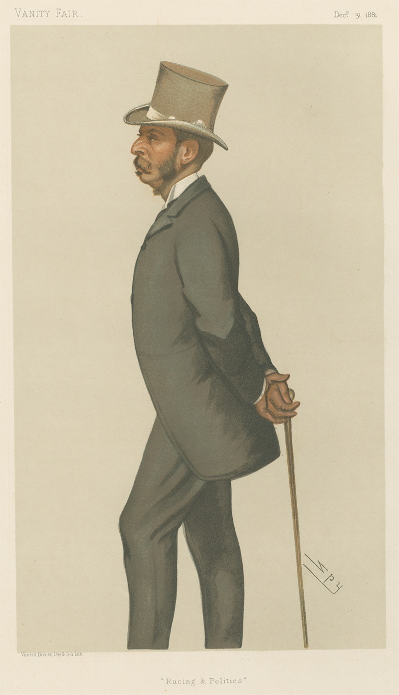 Leslie Matthew Ward - Turf Devotees; ‘Racing and Politics’, The Hon. Algernon William Fulke-Grevile, December 31, 1881