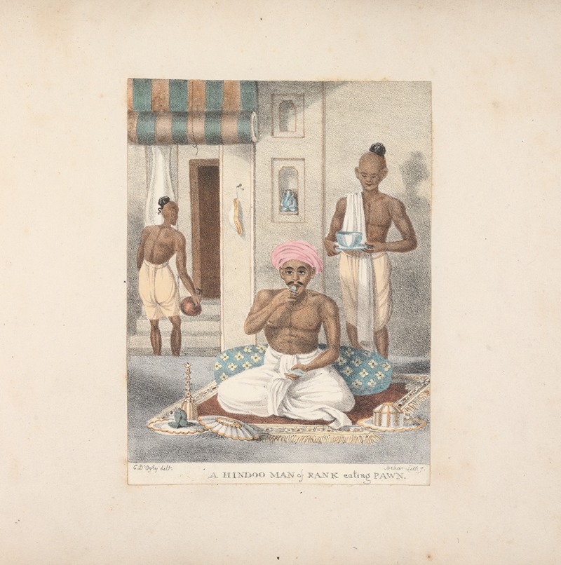 Sir Charles D'Oyly - Costumes of India Pl.01