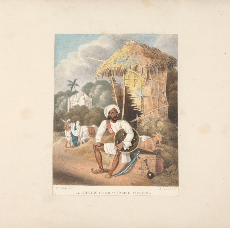 Sir Charles D'Oyly - Costumes of India Pl.07