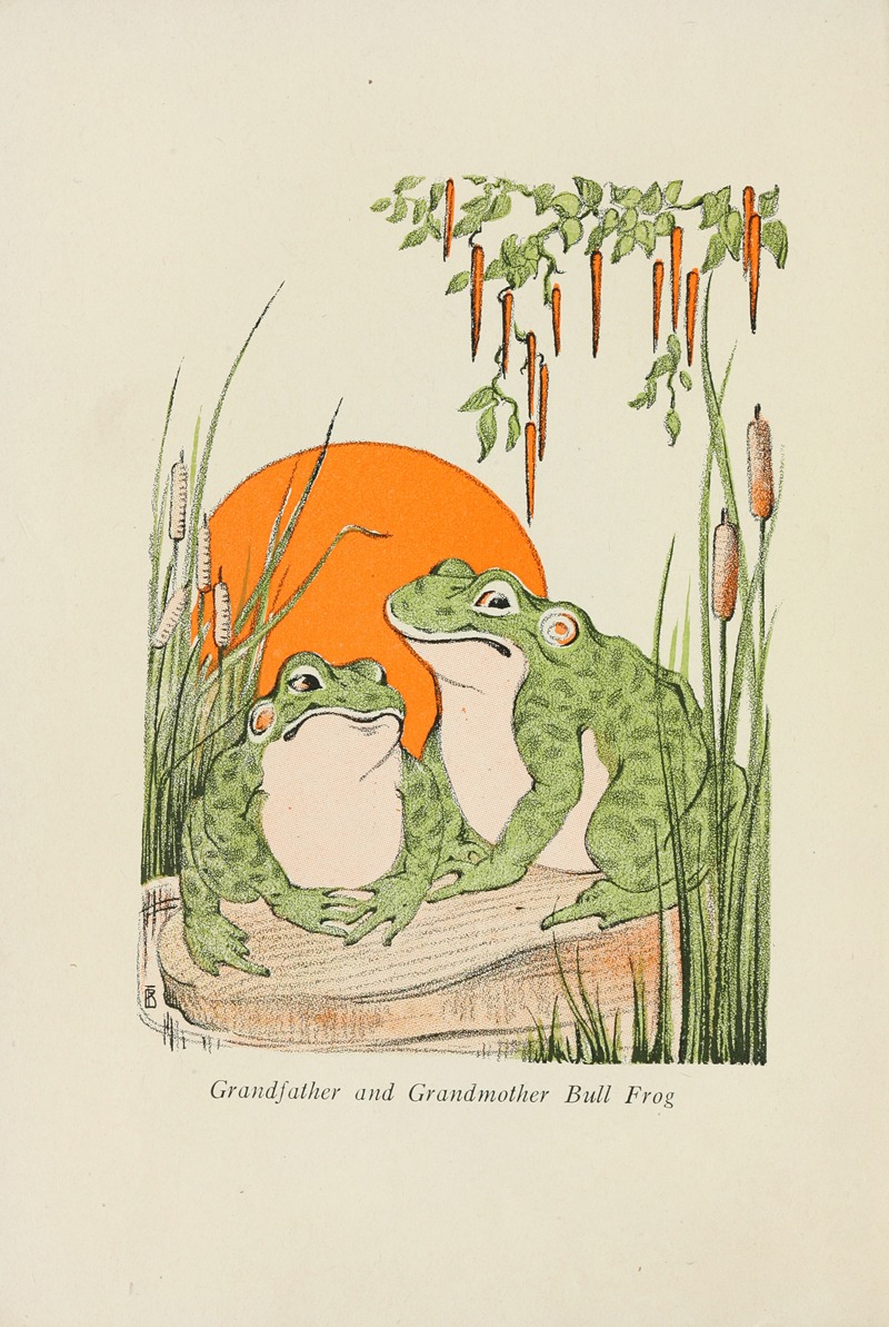 Elizabeth Stafford Fry - Grandfather and Grandmother bull frog