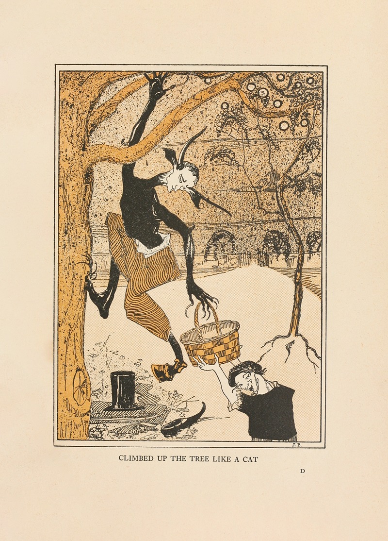 Jean de Bosschère - Climbed up the tree like a Cat