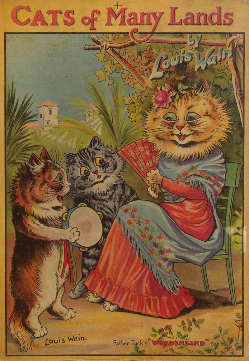Louis Wain - Cats of many lands
