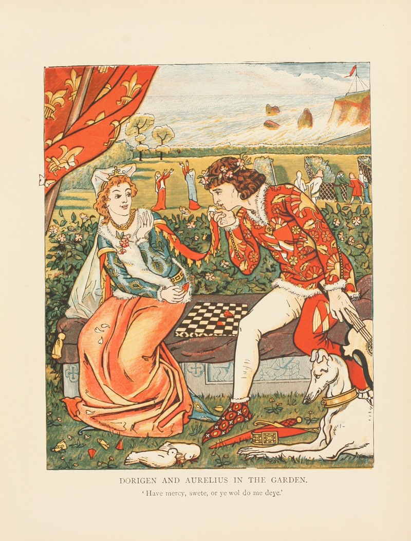 Mary Eliza Joy Haweis - Dorigen And Aurelius in the garden