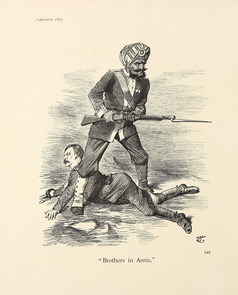 Sir John Tenniel - Brothers in Arms