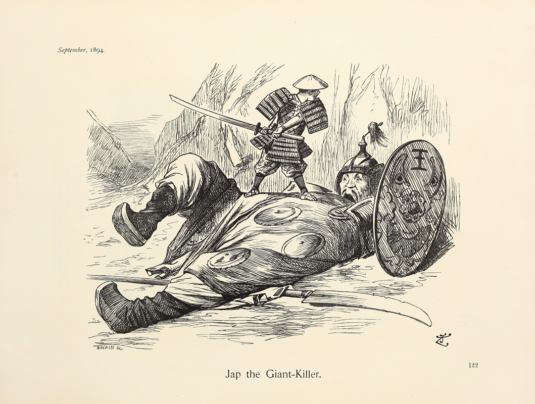 Sir John Tenniel - Jap the Giant-Killer