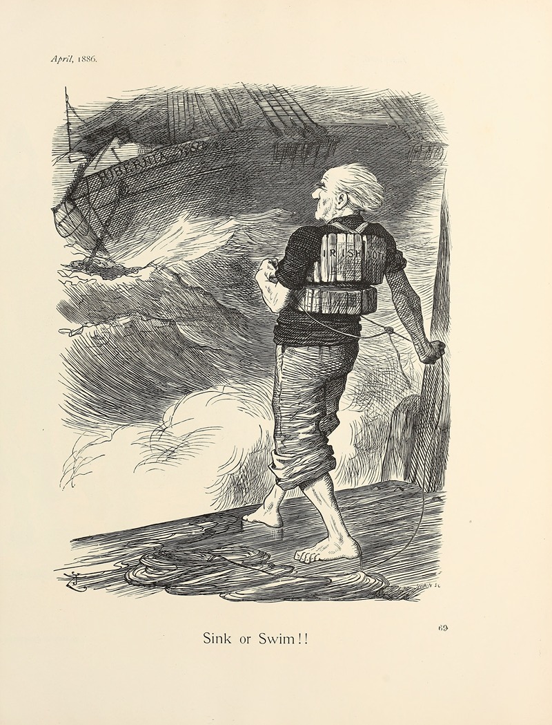 Sir John Tenniel - Sink or Swim!!