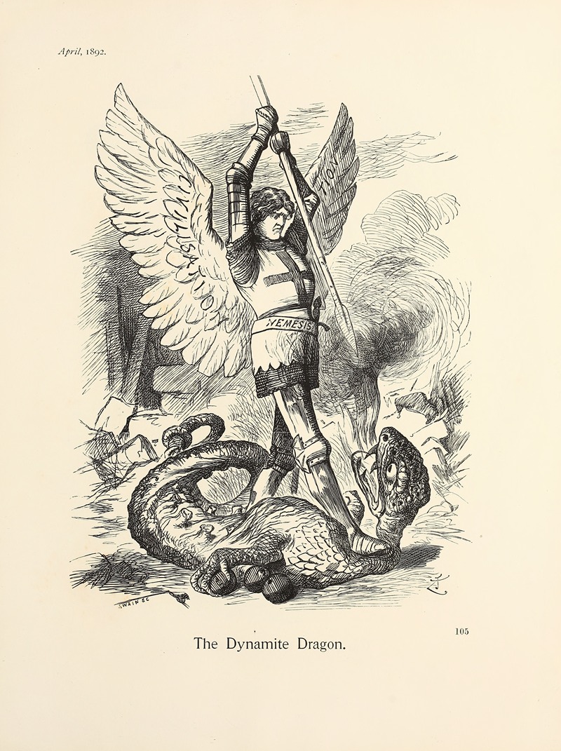 Sir John Tenniel - The Dynamite Dragon