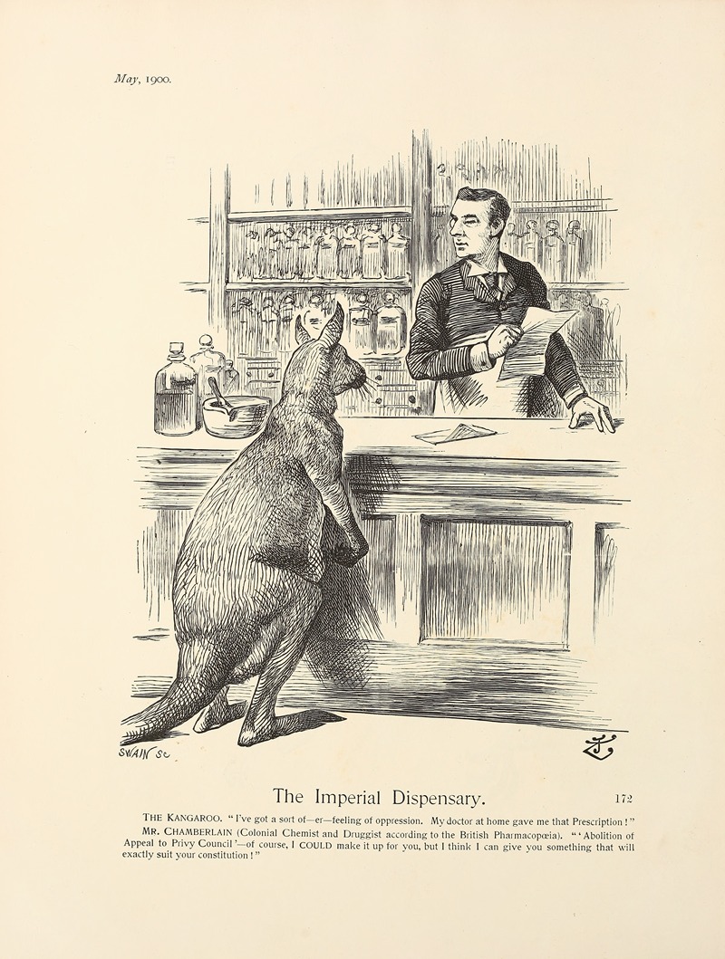 Sir John Tenniel - The Imperial Dispensary