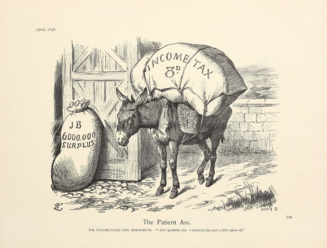 Sir John Tenniel - The Patient Ass