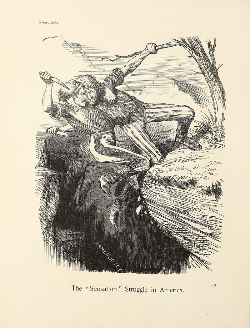 Sir John Tenniel - The ‘Sensation’ Struggle in America