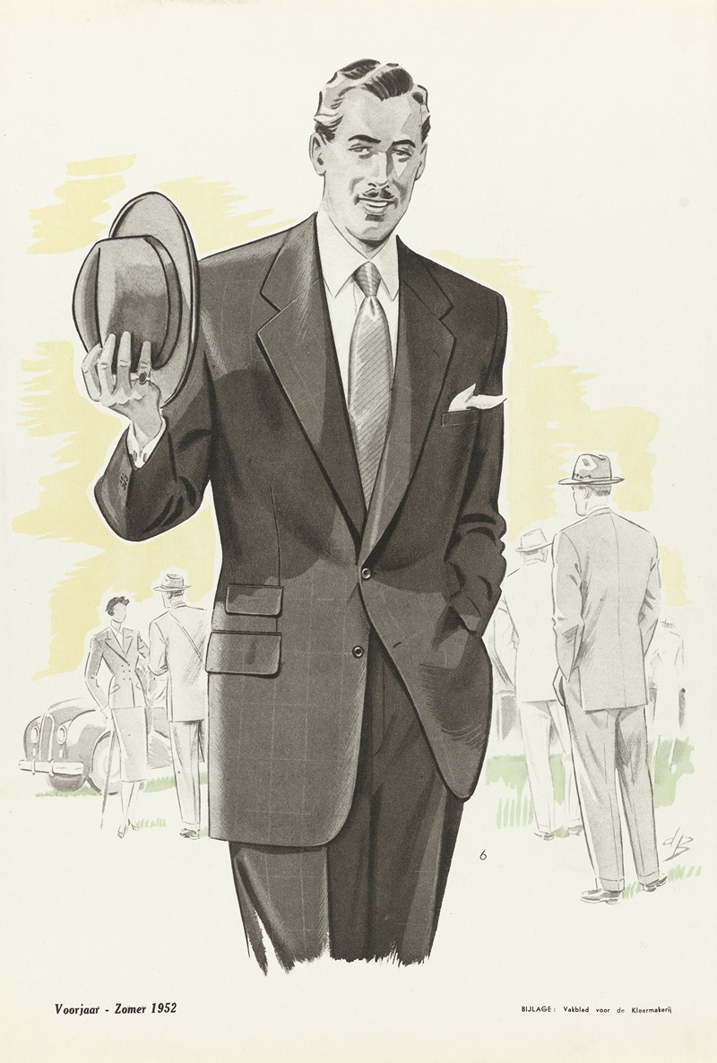 Anonymous - Vakblad voor de kleermakerij, Voorjaar-Zomer 1952, Nr. 6