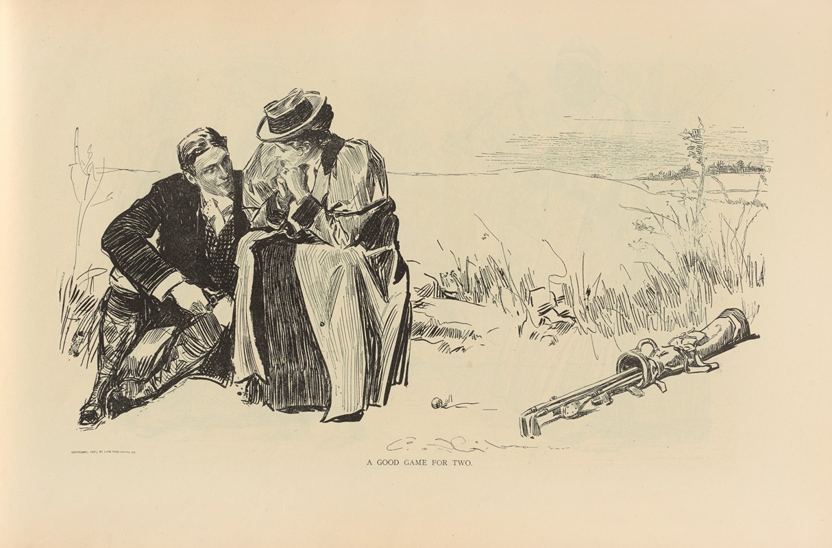 Charles Dana Gibson - A good game for two