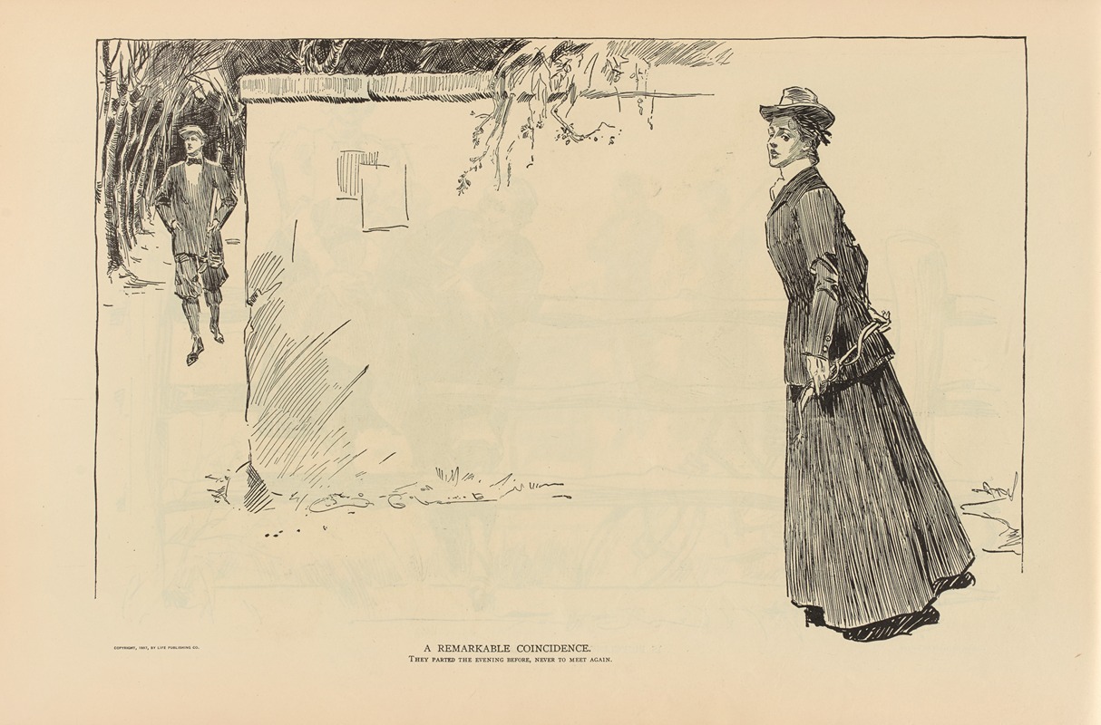Charles Dana Gibson - A remarkable coincidence