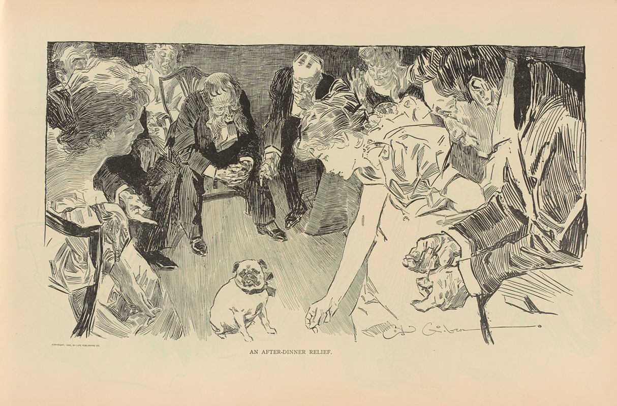 Charles Dana Gibson - An after-dinner relief