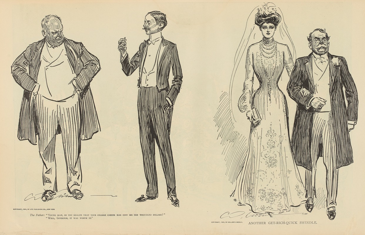 Charles Dana Gibson - Another get-rich-quick swindle