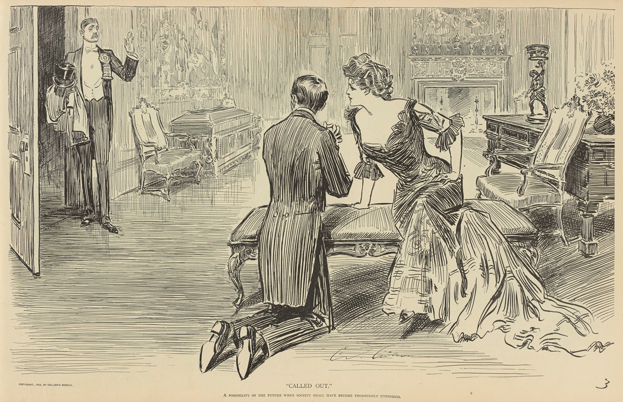 Charles Dana Gibson - Called out