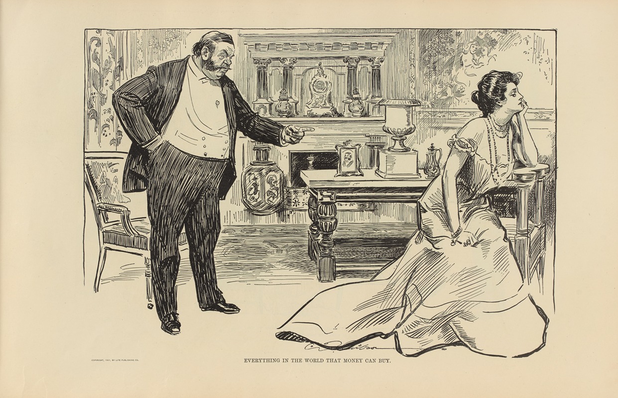 Charles Dana Gibson - Everything in the world that money can buy