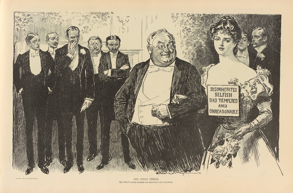 Charles Dana Gibson - His only child