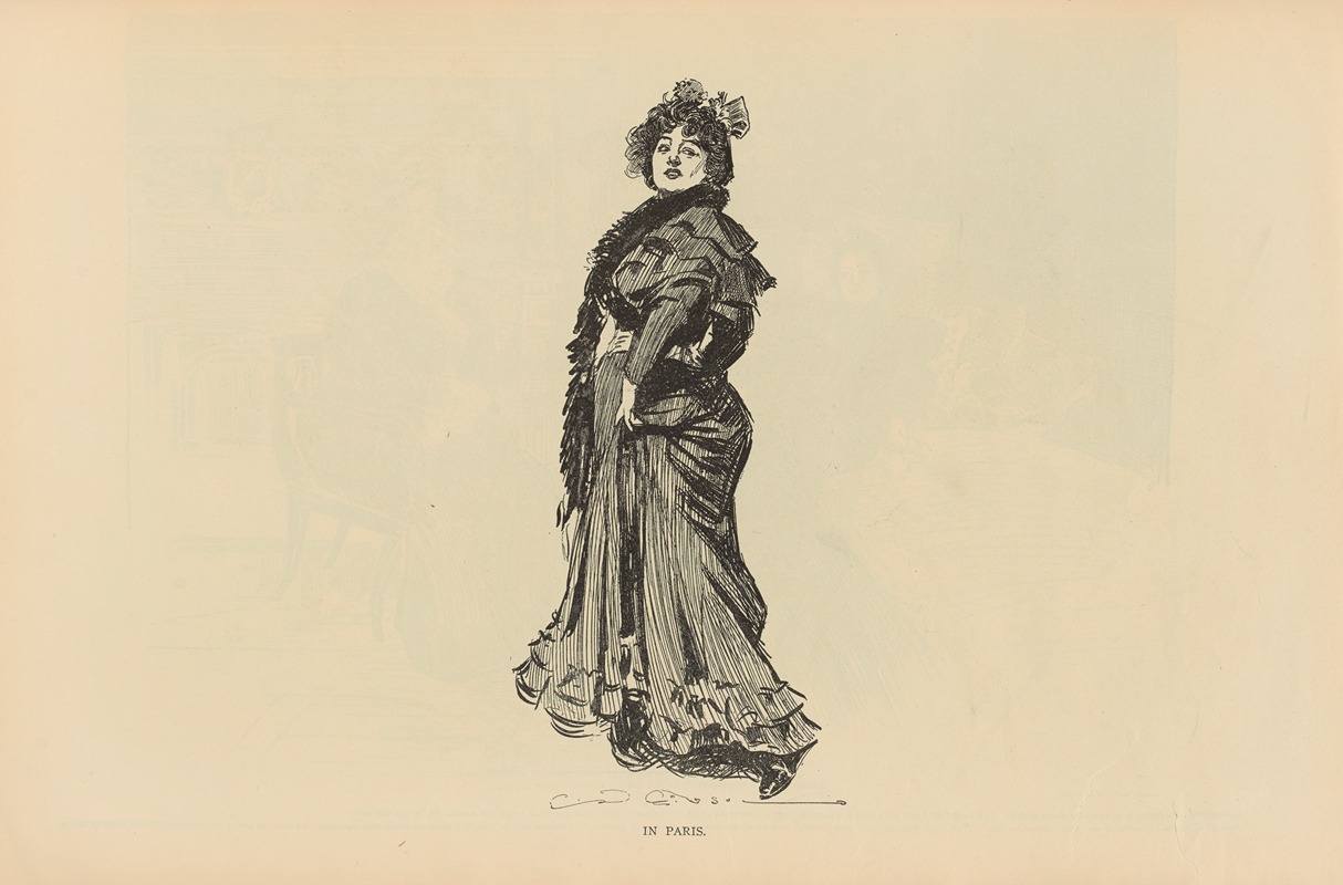 Charles Dana Gibson - In Paris