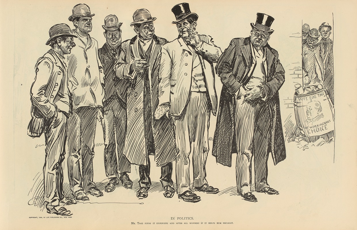 Charles Dana Gibson - In politics