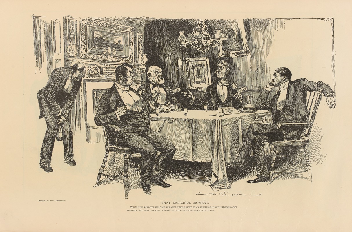 Charles Dana Gibson - That delicious moment