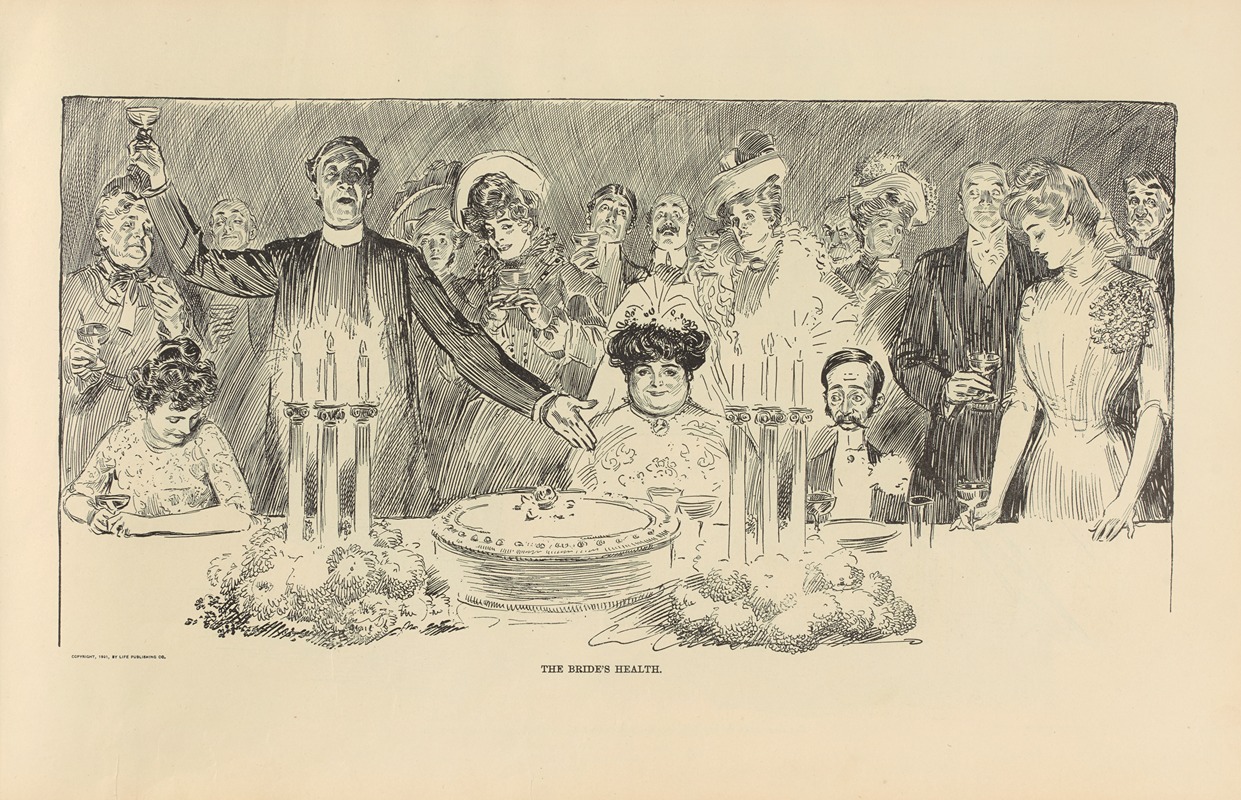 Charles Dana Gibson - The bride’s health