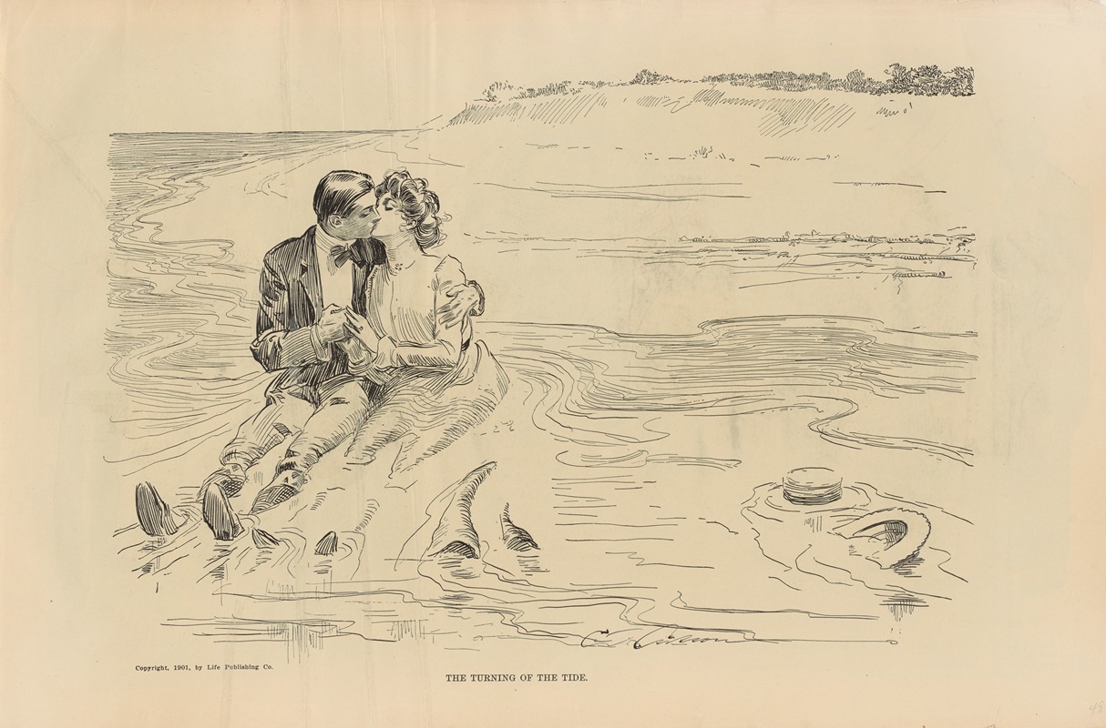 Charles Dana Gibson - The turning of the tide