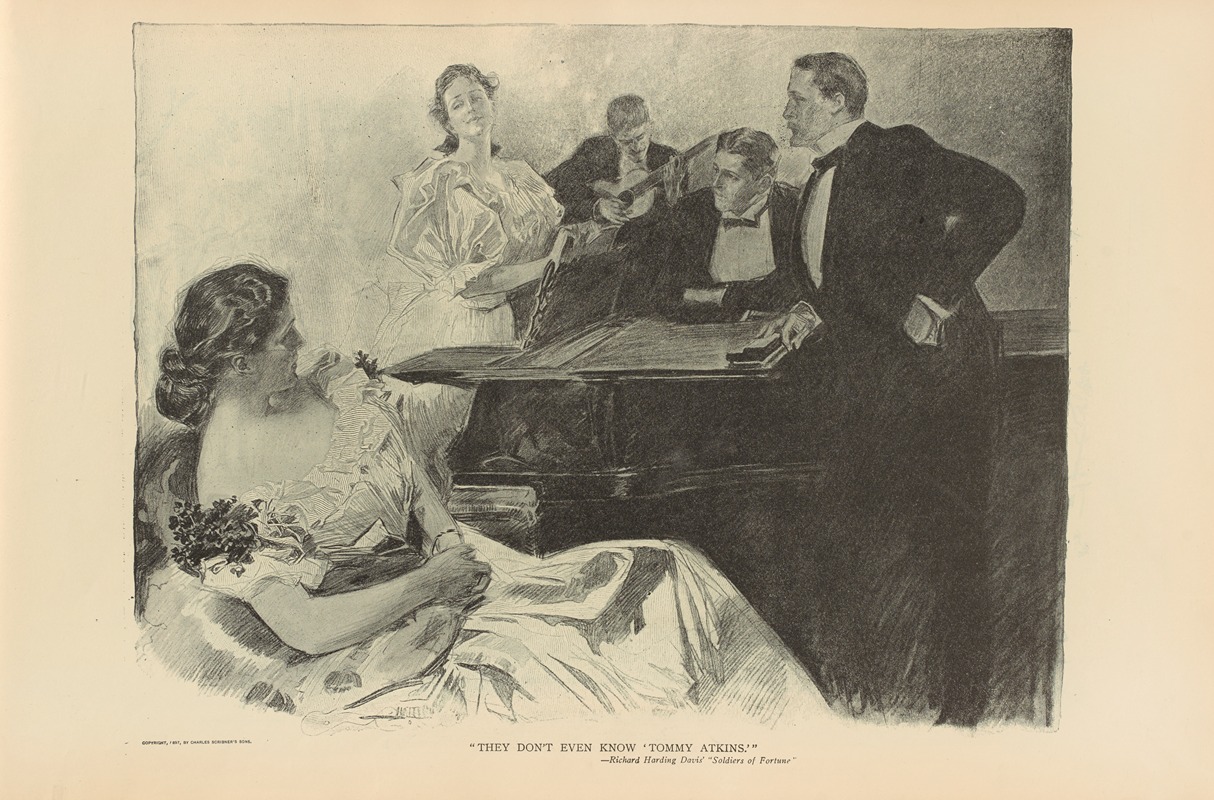 Charles Dana Gibson - They don’t even know ‘Tommy Atkins’