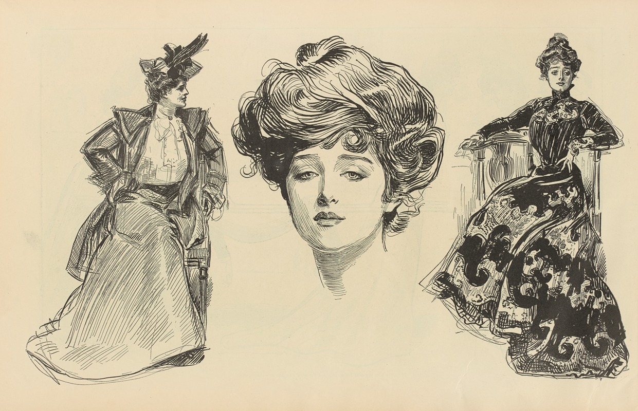 Charles Dana Gibson - Untitled