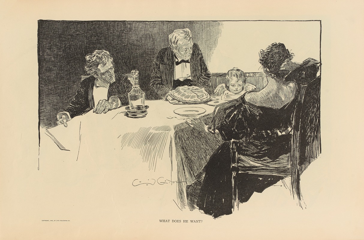 Charles Dana Gibson - What does he want