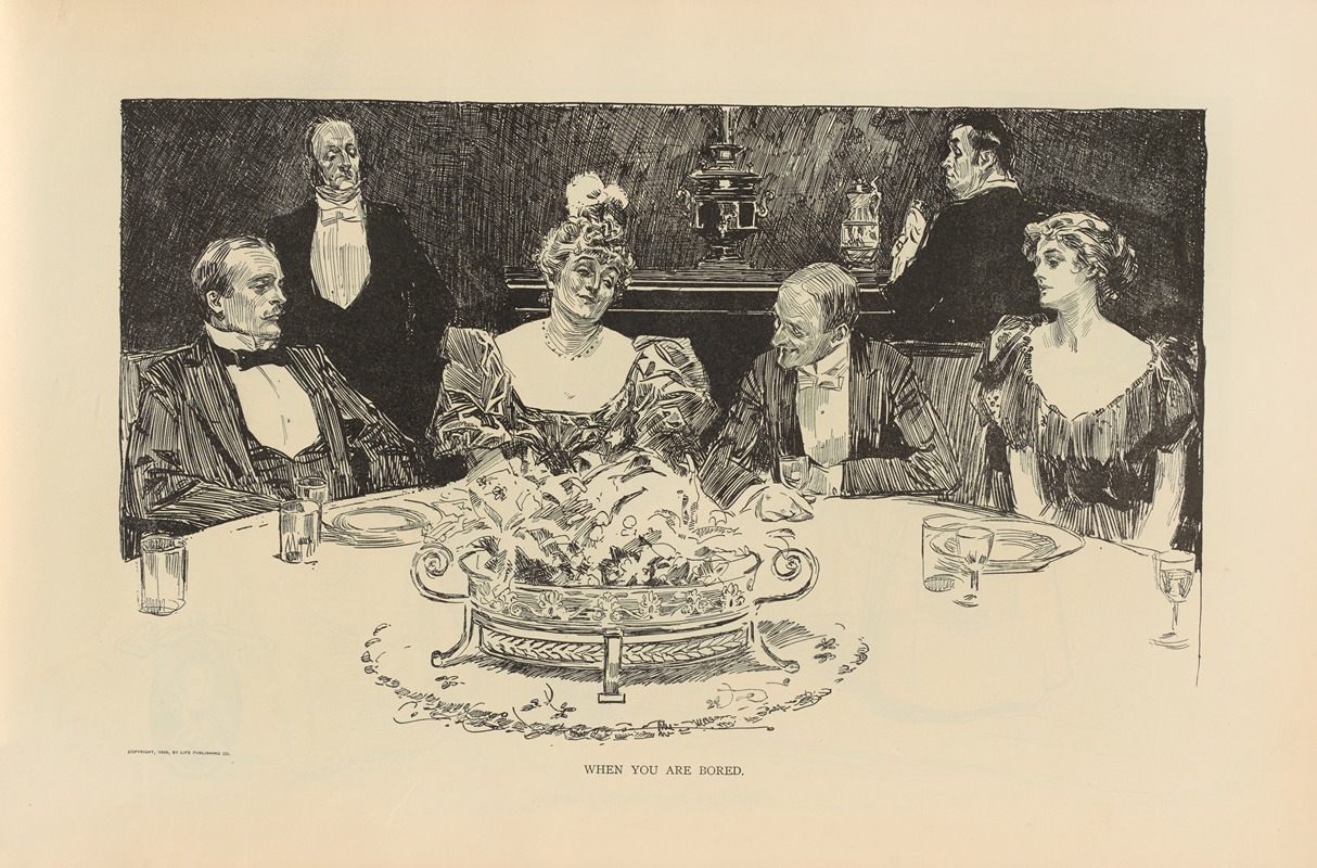 Charles Dana Gibson - When you are bored
