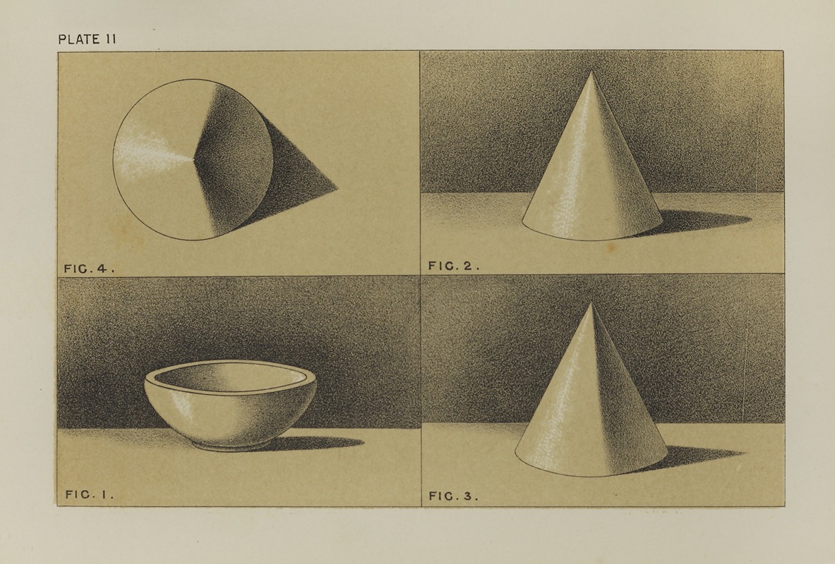 Mary Philadelphia Merrifield - Handbook of light and shade, with especial reference to model drawing Pl.11