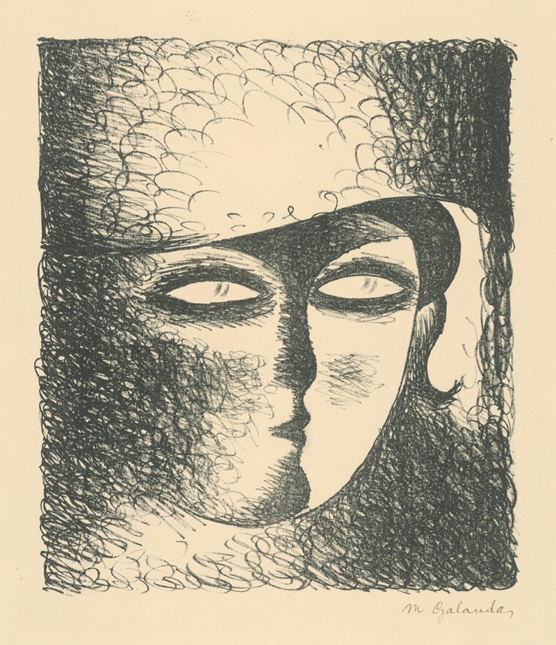 Mikuláš Galanda - The Head of a Young Woman in a Hat