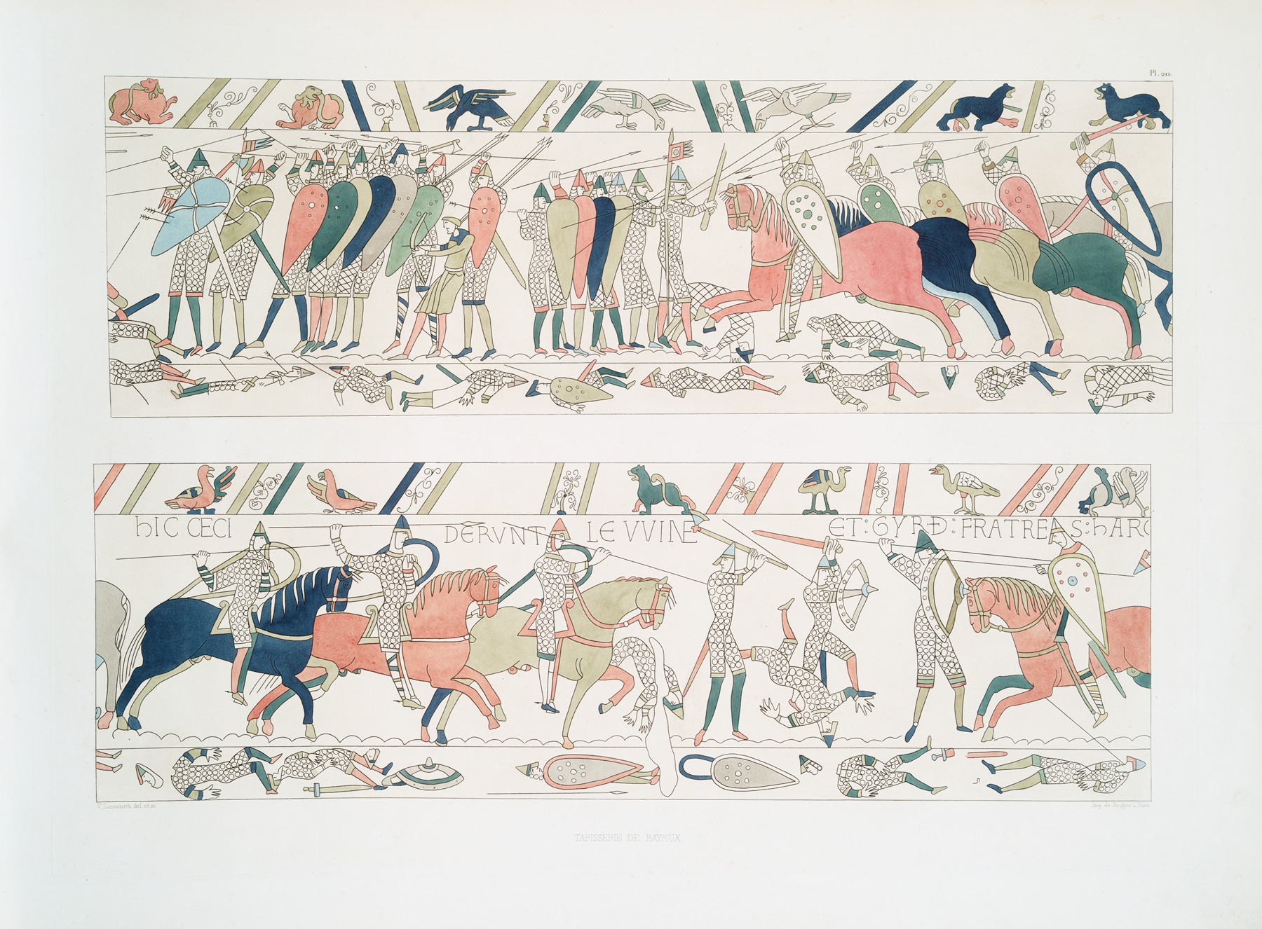 Achille Jubinal - Tapisserie de Bayeux 21