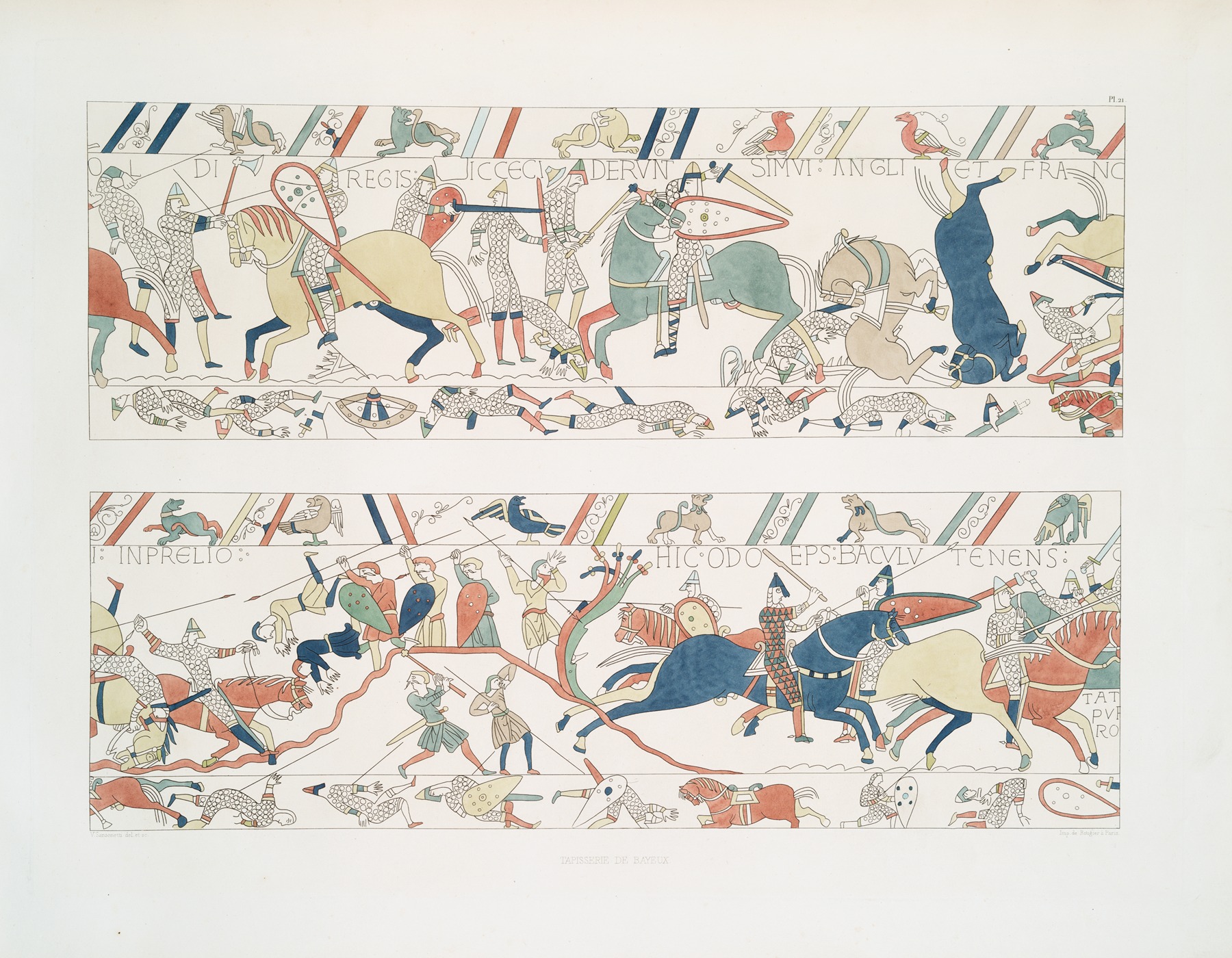 Achille Jubinal - Tapisserie de Bayeux 22