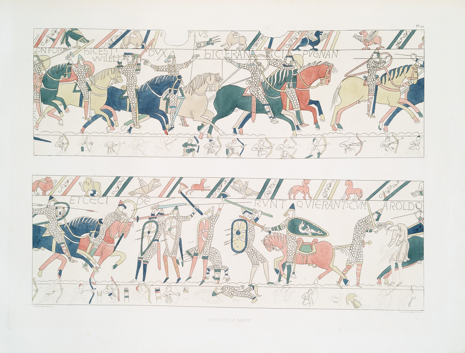 Achille Jubinal - Tapisserie de Bayeux 23