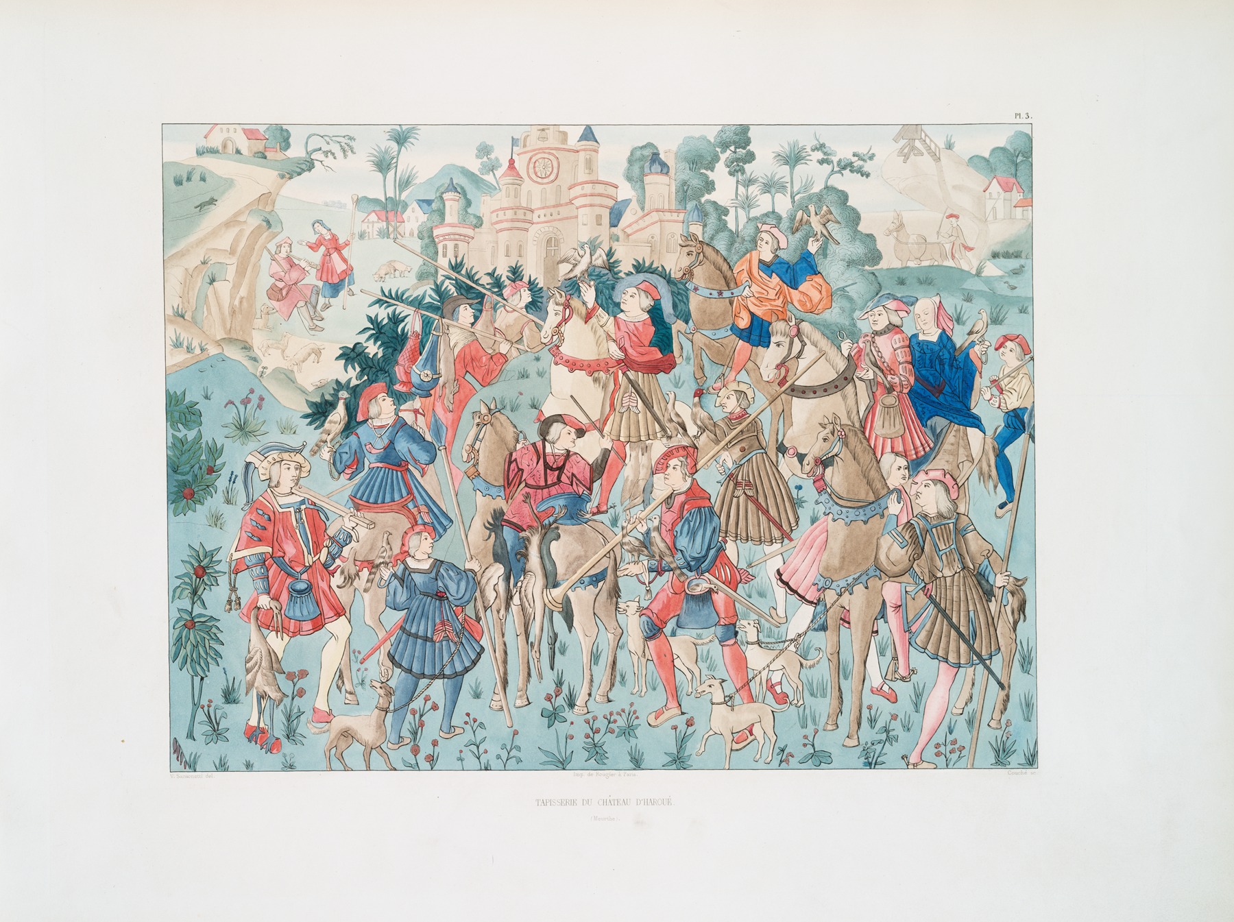 Achille Jubinal - Tapisserie du Château d’Haroué (Meurthe) 3