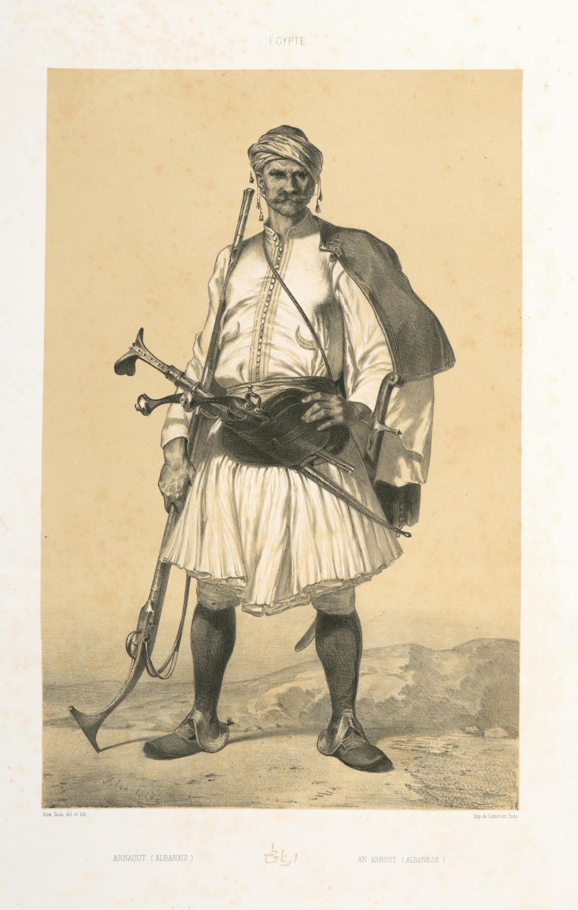 Alexandre Bida - Arnaout (Albanais), An Arnout (Albanese)